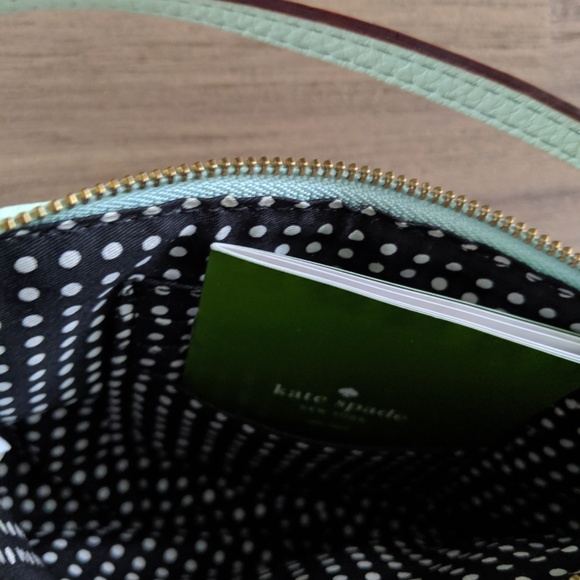 Kate Spade Linet Astor Court Faded Mint Purse - Picture 4 of 4